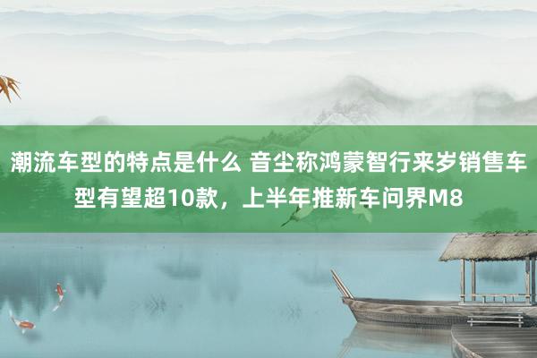 潮流车型的特点是什么 音尘称鸿蒙智行来岁销售车型有望超10款，上半年推新车问界M8